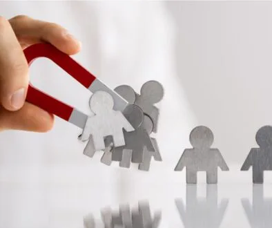 The woman created a demo on how to convert raw leads into potential customers.