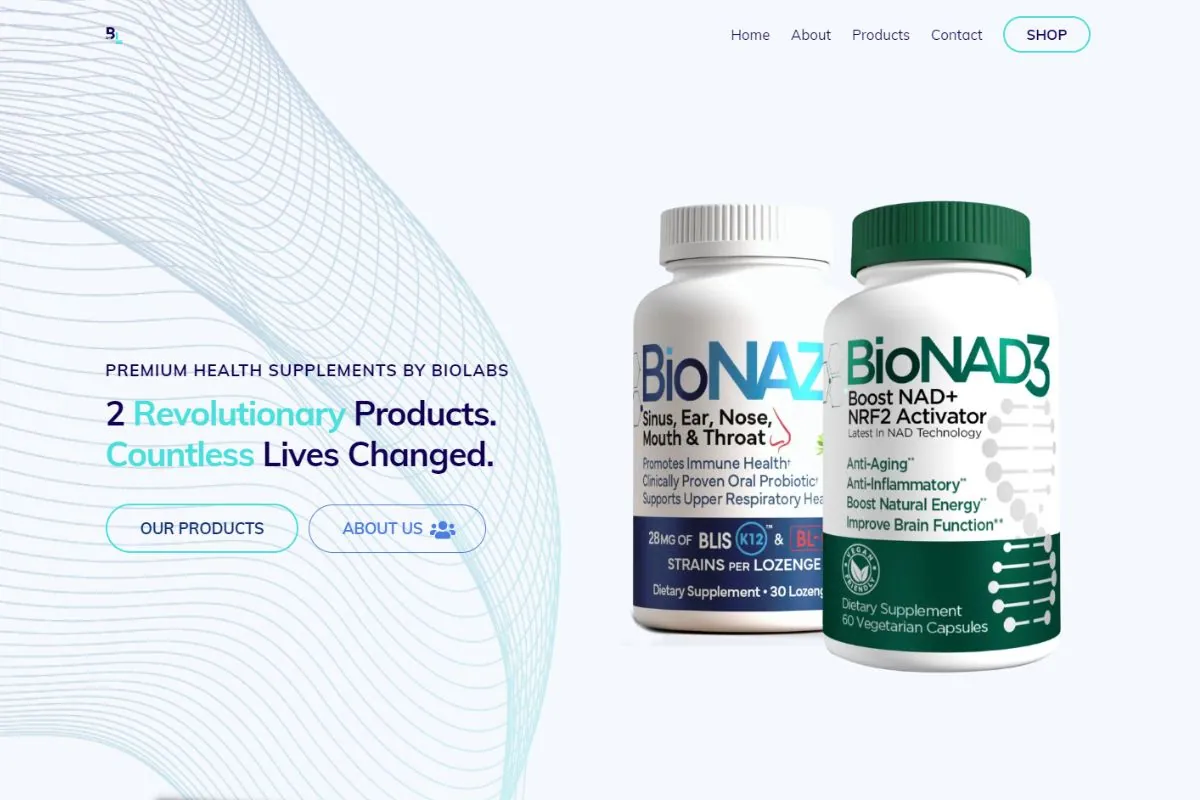 Biolabs website Biolabs website