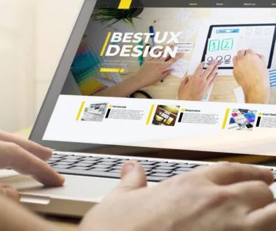 A person is revamping a website.