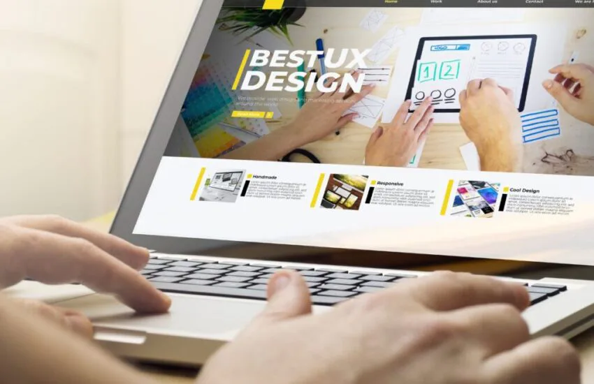 revamp website (2) A person is revamping a website.