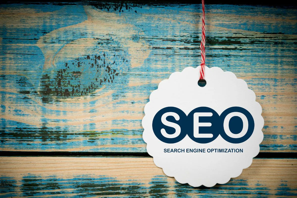 A tag with the word SEO.