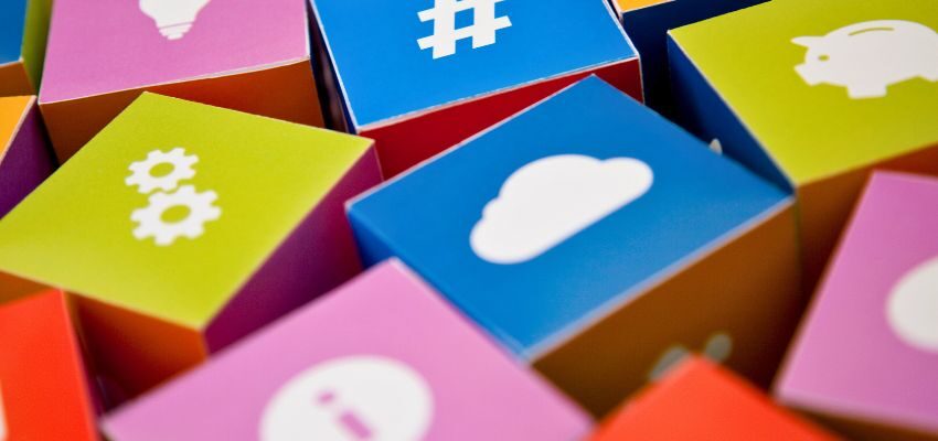 socialmedia-optimization (3) The blocks have various icons related to social media optimization.