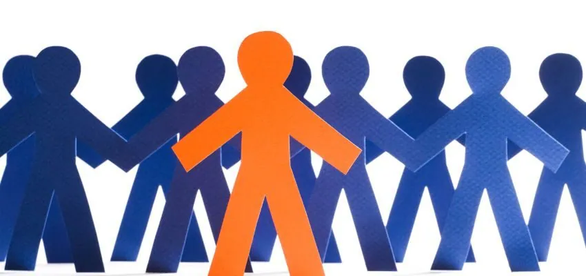 A graphic that symbolizes stereotype marketing.