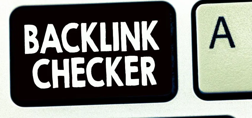 A tab for the backlink checker.