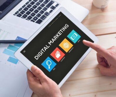 The entrepreneur plans to obtain a digital marketing service from a full-service marketing agency.
