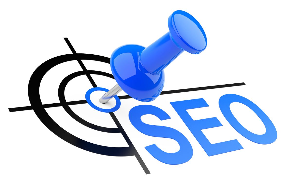 A graphic image showing targeted SEO