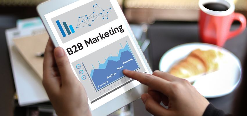 Business-to-business (B2B) services marketing. Involves the promotion of services from one business to another.