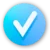 Keyword Research Check mark in a blue circle for Correct Digital marketing agency features.