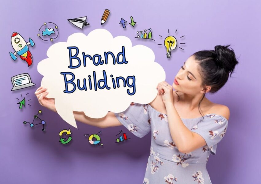 The woman wants to learn all about brand building.