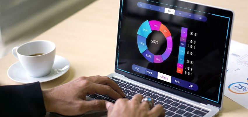 Choose key performance indicators (KPIs). These include traffic, engagement, lead generation, and conversion rates. Doing so allows you to evaluate the effectiveness of your content strategy.