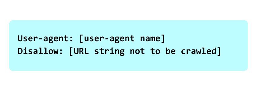 "User-agent" denotes the web crawler you are directing for crawling instructions, such as Googlebot for Google. "Disallow" instructs the robot to refrain from crawling pages containing the specified URL string.