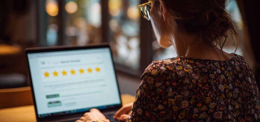Businesses with frequent, positive feedback often show up higher in search results, making them more discoverable to new customers.